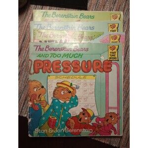 Set of Four Berenstain Bears Children's Books | Vintage Books